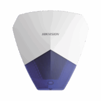 Sirena Estrobo Cableada Hikvision / Ideal para cualquier Panel de Alarma / Azul / 105 dB / Protecc?n IP54 Modelo:DS-PS1-B