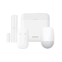 (AX PRO) KIT de Alarma AX PRO / Incluye: 1 Hub con bateria de respaldo / 1 Sensor PIR / 1 Contacto Magn?tico / 1 Control Remoto / WiFi / Compatible con Hik-Connect P2P Modelo:DS-PWA48-K