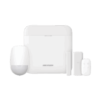 (AX PRO) KIT de Alarma AX PRO con GSM (3G/4G) / Incluye: 1 Hub con bateria de respaldo / 1 Sensor PIR / 1 Contacto Magn?tico Slim / 1 Control Remoto / Wi-Fi / Compatible con Hik-Connect P2P Modelo:DS-PWA48-KS-SLIM