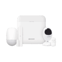 (AX PRO) KIT de Alarma AX PRO / Incluye: 1 Hub con bateria de respaldo / 1 Sensor PIR / 1 Contacto Magn?tico / 1 Control Remoto / 1 C?mara IP / WiFi / Compatible con Hik-Connect P2P Modelo:DS-PWA48-K/CAM