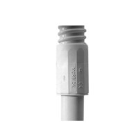 Conector (Racor) de tubería r?gida a tubería flexible (Diflex), PVC Auto-Extinguible, 32 mm, IP65