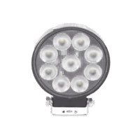 Luz de trabajo Ultra brillante, 9 LED, 1180 L?menes, 12-24 Vcd
