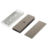 Soportes tipo "U" para puerta de vidrio para serie de 600 libras (interior)