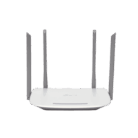 Router Inalámbrico ISP doble banda AC, 2.4 GHz y 5 GHz Hasta 1167 Mbps, 4 antenas externas omnidireccional, 3 Puertos LAN 10/100/1000 Mbps, 1 Puerto WAN 10/100/1000 Mbps