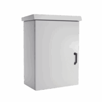 Gabinete Para Exterior OSP ComLine, protección NEMA 4/12/4X/3/3R; IP66, 600 mm de Ancho, 500 mm de Profundidad, 12 UR, De Aluminio, Color Gris Claro