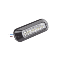 Luz Auxiliar Serie X3744, 8 LEDs Ultra Brillantes, color rojo claro.