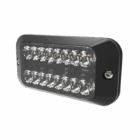 Luz Auxiliar Serie EDX3789, 8 LEDs Ultra Brillantes, color ?mbar claro.