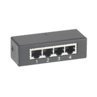 HUB de 4 Puertos, Para Sensores SmartZone G5 de Panduit, Color Negro