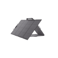 M?dulo Solar Port?til y Flexible de 220W Recomendado para Estaciones Port?tiles EFD330, EFD350 ? EFD500 / Ajuste de ?ngulo / Carga Eficiente / Incluye Cable XT60 a MC4