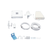 Kit Amplificador de señal Celular 5G, 4G, 3G, VoLTE y Voz convencional. Funciona con Todos los Operadores. Soporta Múltiples Dispositivos y Tecnolog?as. Hasta 1200 metros cuadrados de Cobertura