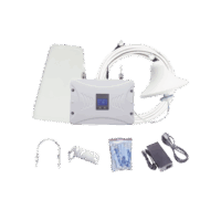 Kit Amplificador de señal Celular 4G LTE, 3G y Voz. Funciona con Todos los Operadores. Soporta Múltiples Dispositivos y Tecnolog?as. Hasta 1000 metros cuadrados de Cobertura