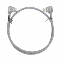 Cable HDMI Angulo 90?| 1m | Alta Definición | Version 2.0 | Alta velocidad 18Gbps | 4K@60Hz |