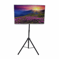 Tr?pode Port?til con Soporte de piso para Monitores de 32 a 65" / Vesa 600 x 400 / Acero / Montaje de 65 cm a 1 mt