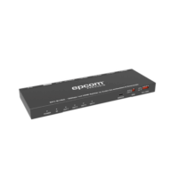 Splitter HDMI 1x4 |?4K@60Hz | Extractor de Audio | Down Scaler | HDR  4:4:4 | EDID | 18Gbps