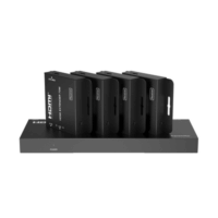 Splitter HDMI 1x4 | Extensor HDMI | 4K@30Hz 40m |?1080p@60Hz 70m | Función PoC |  4:4:4