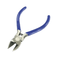 Pinza de corte diagonal de 5" con mangos cubiertos de plastico.