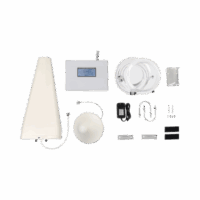 Kit Amplificador de señal Celular DOBLE banda de frecuencia / Mejora las llamadas convencionales / Soporta los datos de las tecnolog?as 2G y 3G de TELCEL, AT&T y MOVISTAR / Puede cubrir hasta dos espacios de 300 m2 cada uno.