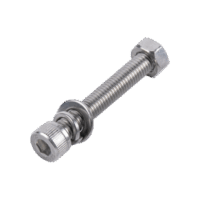 Tornillo acero inoxidable  M8*55 para montajes de m?dulos foto voltaicos