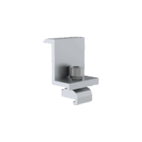 Sujetador final 40 mm para montaje de paneles solares en riel7