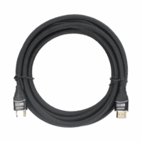 Cable HDMI de 3m | Alta Definición | Longitud |?Version 2.0 | Alta velocidad 18Gbps |?4K@60Hz | Conectores Chapados en Oro | Tipo Redondo