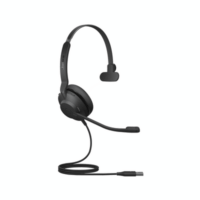 Jabra Evolve2 30, Auricular mono versi?n UC con aislamiento de ruido, indicador de ocupado (Busylight) (23089-889-979)
