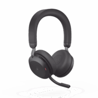 Jabra Evolve2 75, Auricular stereo versi?n MS con cancelación de ruido activa, dongle USB-A indicador de ocupado (Busylight)(27599-999-999)