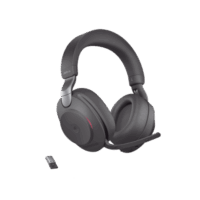 Jabra Evolve2 85, Auricular stereo versi?n MS con cancelación de ruido activa, dongle USB-A indicador de ocupado (Busylight)(28599-999-999)