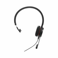 Jabra Evolve 30 Mono con conexión USB / 3.5mm, micr?fono con cancelación de ruido y controlador en el cable con botones e indicadores LED (5393-829-309)