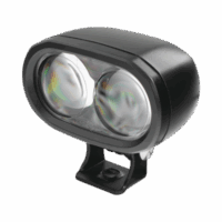 Luz LED de advertencia peatonal de punto azul para montacargas y vehiculos