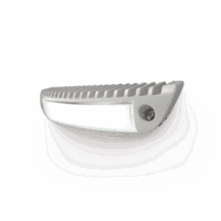 Luz de cortes?a con bisel color blanco