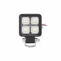Luz de trabajo de 4 LED de 10 Watt, 12-24 Vcd, 800 l?menes