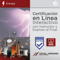 Certificación Virtual en Tierras físicas y Pararrayos Total Ground (V?lida Ante Secretaría del Trabajo)