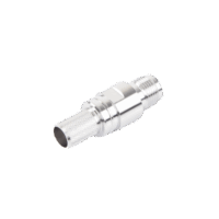 Conector TNC Hembra en L?nea, Plegable Hex. con Pin Cautivo para cables Tipo RG-8/U, LMR-400