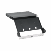 Panel de Distribución de Fibra ?ptica, Acepta 4 Placas FAP o FMP, Bandeja Deslizable e Inclinable Hacia Abajo, Hasta 96 Fibras, Color Negro, 1UR