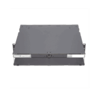 Panel de Distribución de Fibra ?ptica, Acepta 8 Placas FAP o FMP, Bandeja Deslizable e Inclinable Hacia Abajo, Hasta 192 Fibras, Color Negro, 2UR