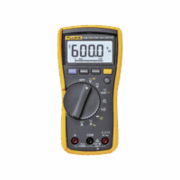 Mult?metro Digital para Electricista, Para Pruebas de Capacitancia y Diodos, Uso con Voltaje M?ximo de 600 V, Pantalla LED Retroiluminada