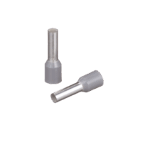 Ferrule Aislado PAN-TERM para Cable  12 AWG, Largo 17.5mm, DIN Color Gris. Paquete 500 Piezas