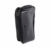 Funda de piel reforzada con visor frontal transparente, para radios NX-200, NX-300.