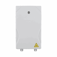 Caja Terminal de Fibra ?ptica para instalación en interior, montaje en pared, 8 acopladores SC/APC monomodo, hasta 24 empalmes