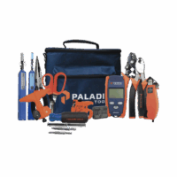 Kit de Herramientas Pro Plus para Instalación de Fibra ?ptica con accesorios de limpieza de puertos/conectores, desforradoras de fibra ?ptica  y medidor de potencia