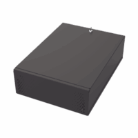 Gabinete Met?lico para DVR/NVR con Chapa y llave.