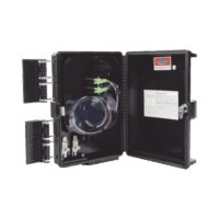 Cierre de Empalme para 24 fusiones de fibra ?ptica, Interior/Exterior, con 8 acopladores SC/APC y splitter 1x8, IP65