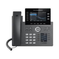 Tel?fono IP Wi-Fi, Grado Operador, 6 l?neas SIP con 6 cuentas, pantalla a color 4.3", puertos Gigabit, Bluetooth, PoE, codec Opus, IPV4/IPV6 con gesti?n en la nube GDMS