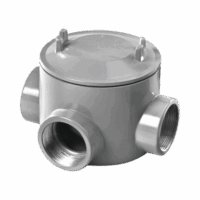 Caja con Tapa Tipo GRT de 3/4" (19 mm) / Caja a Prueba de Explosi?n / Para ?reas Peligrosas con Tapa / Libre de Cobre.