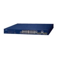 Switch Administrable PoE  Capa 2 de 16 Puertos 10/100/1000 Mbps 802.3af/at, 4 Puertos SFP Gigabit, Hasta 240 W