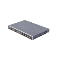 Switch Administrable de 48-Puertos 10/100/1000T 802.3at PoE + 4-Puertos 100/1000BASE-X SFP / 440W