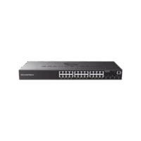 Switch Gigabit Administrable / 24 puertos 10/100/1000 Mbps + 4 Puertos SFP Uplink / Compatible con GWN Cloud.