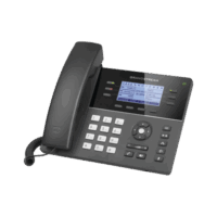 Tel?fono IP WiFi Gama media de 6 L?neas con 4 teclas de función, 24 teclas de extensi?n BLF digital y conferencia de 5 v?as PoE