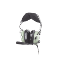 Auriculares con atenuación de ruido pasivo para radios a?reos en helic?pteros