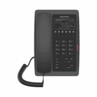 Tel?fono IP WiFi para Hotelería, profesional con 6 teclas programables para servicio rápido (Hotline), plantilla personalizable con PoE